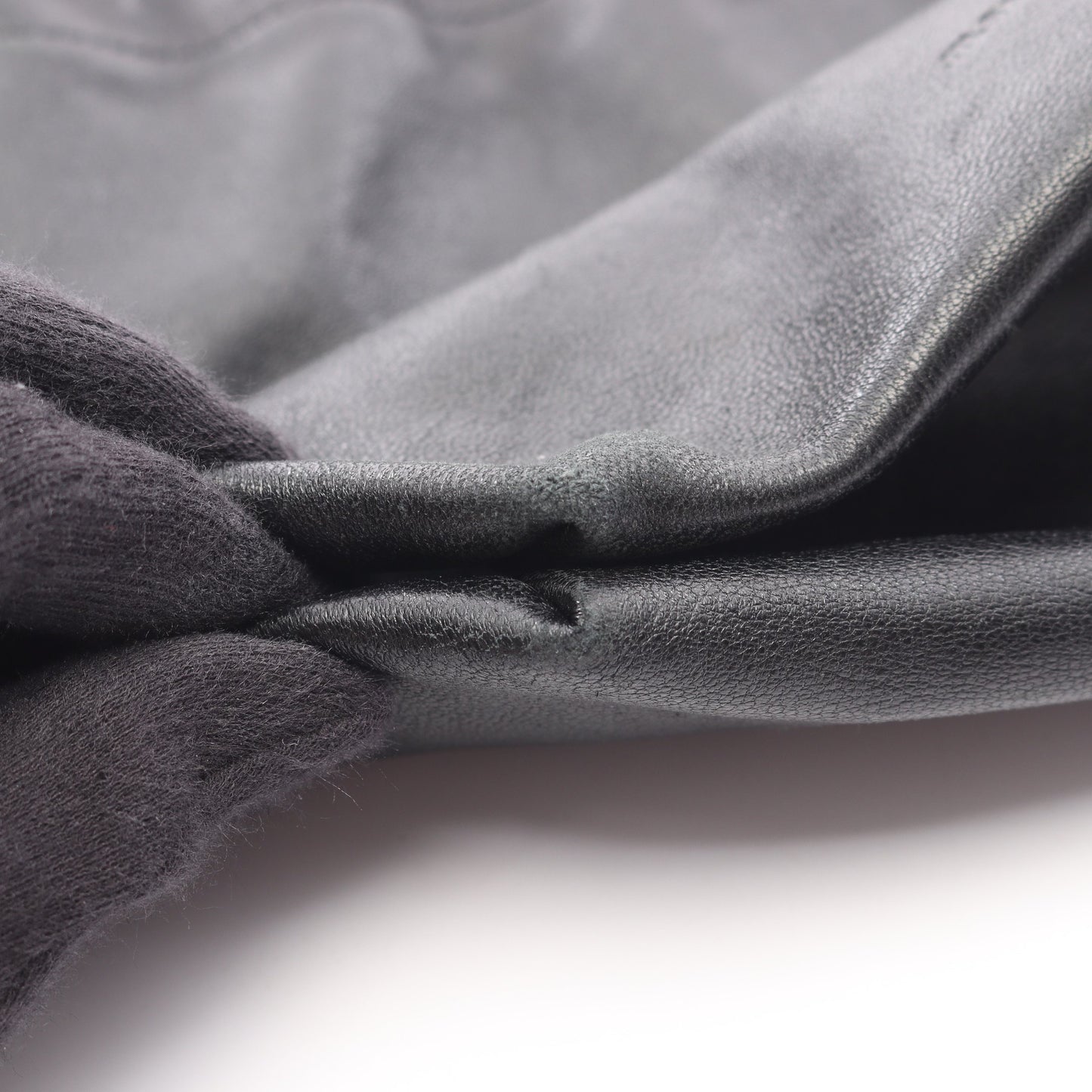dumpling ドローストリング ショルダーバッグ レザー ブラック ジルサンダー バッグ JIL SANDER