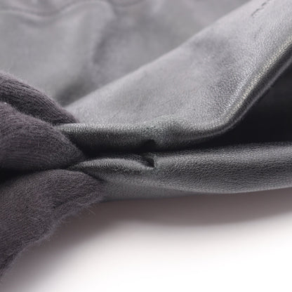 dumpling ドローストリング ショルダーバッグ レザー ブラック ジルサンダー バッグ JIL SANDER