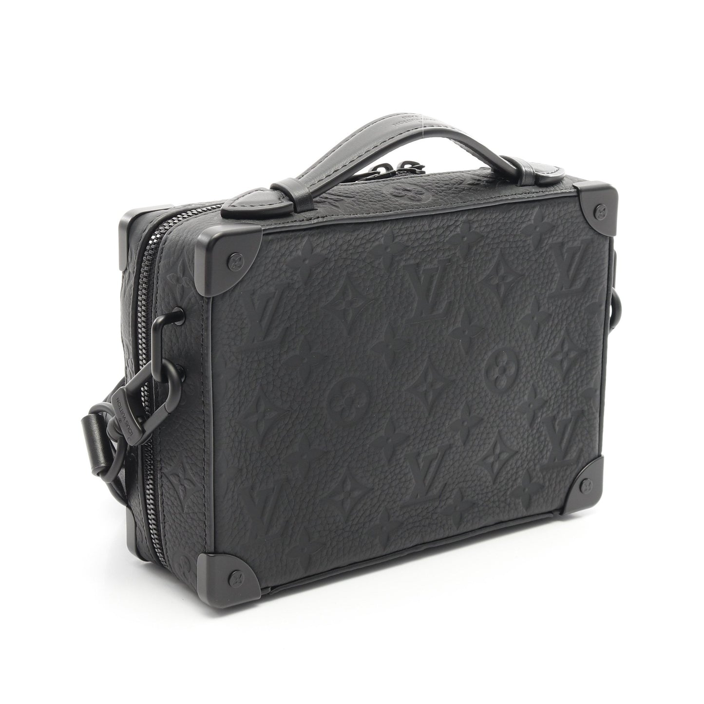 ハンドル ソフトトランク モノグラムトリヨン ショルダーバッグ レザー ブラック 2WAY ルイヴィトン バッグ LOUIS VUITTON