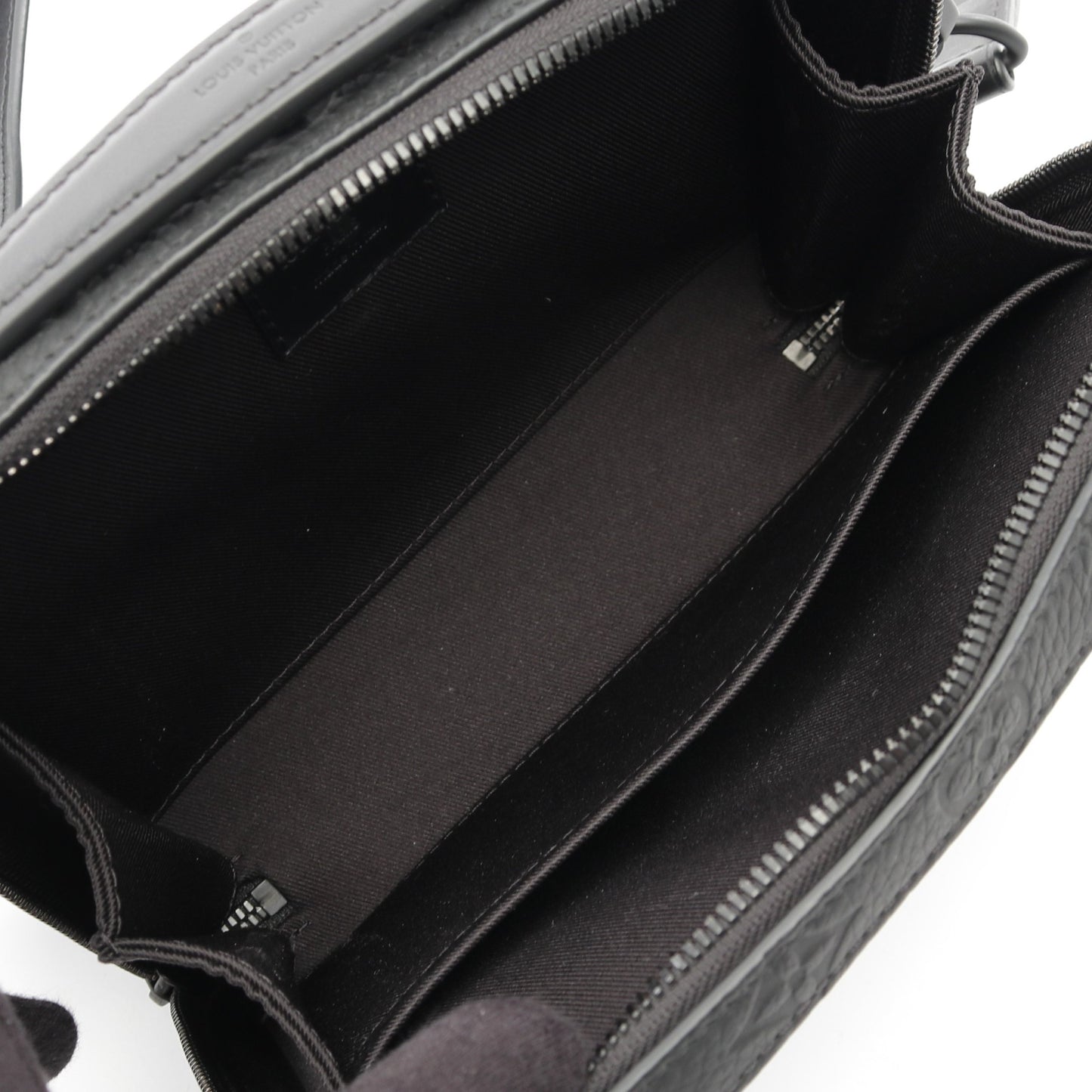 ハンドル ソフトトランク モノグラムトリヨン ショルダーバッグ レザー ブラック 2WAY ルイヴィトン バッグ LOUIS VUITTON