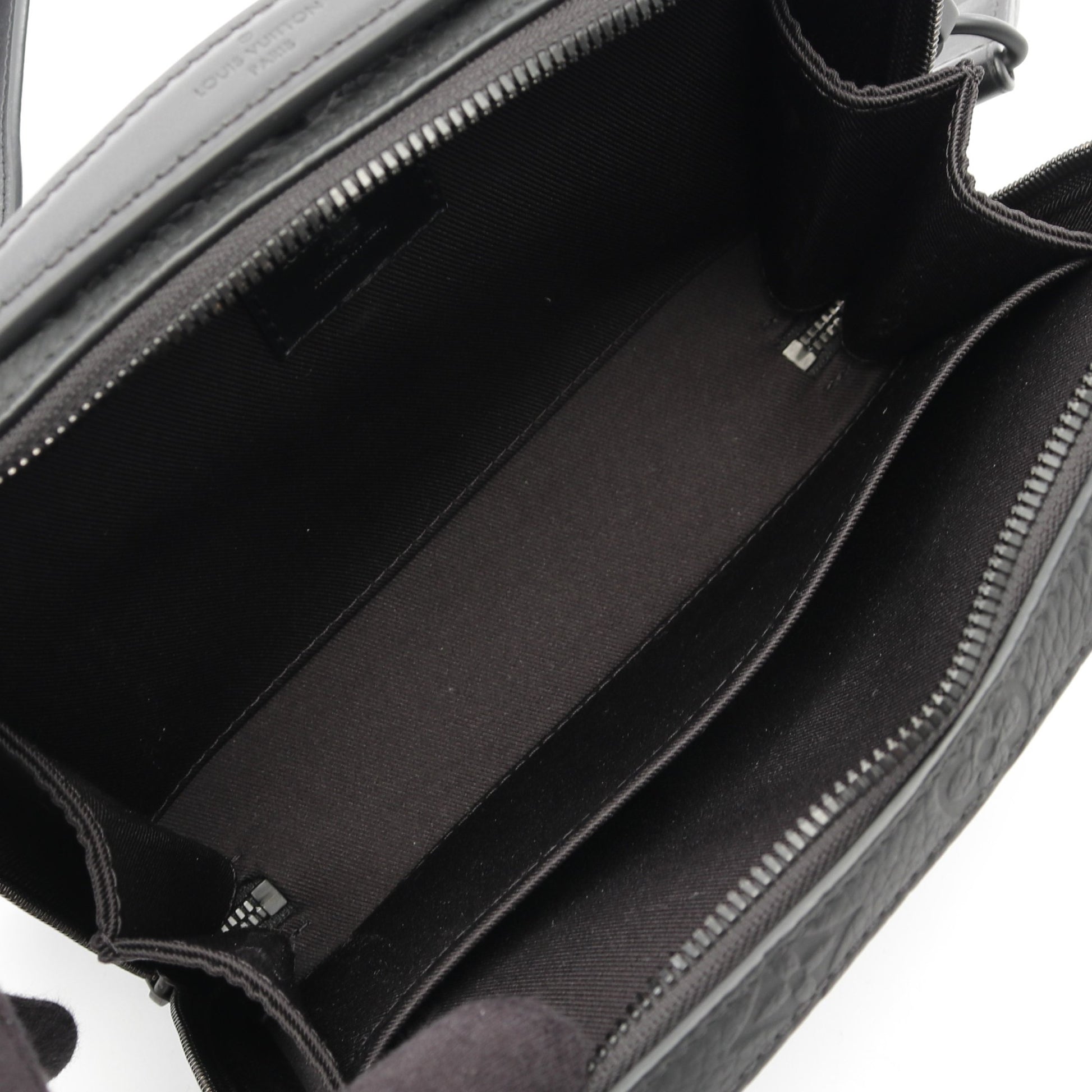 ハンドル ソフトトランク モノグラムトリヨン ショルダーバッグ レザー ブラック 2WAY ルイヴィトン バッグ LOUIS VUITTON