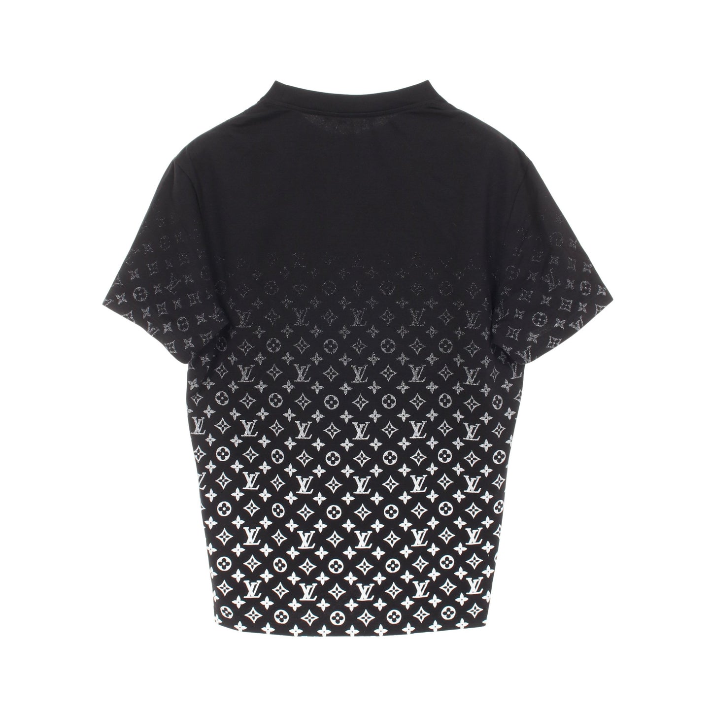 モノグラムグラディエント Tシャツ クルーネック 半袖 コットン  