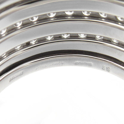 B-zero1 リング ダイヤ リング 指輪 K18WG（ホワイトゴールド） ダイヤモンド クリア ブルガリ アクセサリー BVLGARI