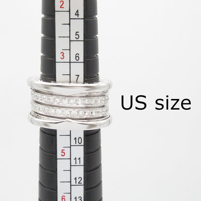 B-zero1 リング ダイヤ リング 指輪 K18WG（ホワイトゴールド） ダイヤモンド クリア ブルガリ アクセサリー BVLGARI