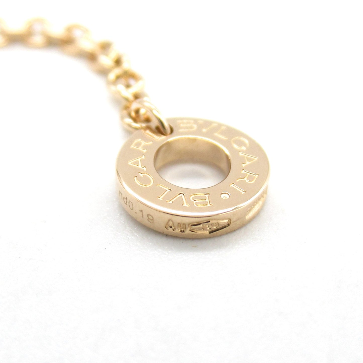 B-zero1 ビーゼロワン ネックレス ダイヤ ネックレス K18PG（ピンクゴールド） ダイヤモンド クリア ブルガリ アクセサリー BVLGARI