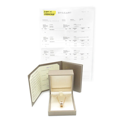 B-zero1 ビーゼロワン ネックレス ダイヤ ネックレス K18PG（ピンクゴールド） ダイヤモンド クリア ブルガリ アクセサリー BVLGARI