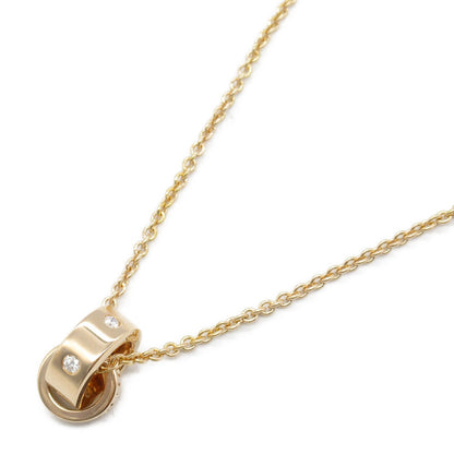 ブルガリブルガリネックレス 5PD ネックレス K18PG（ピンクゴールド） ダイヤモンド クリア ブルガリ アクセサリー BVLGARI