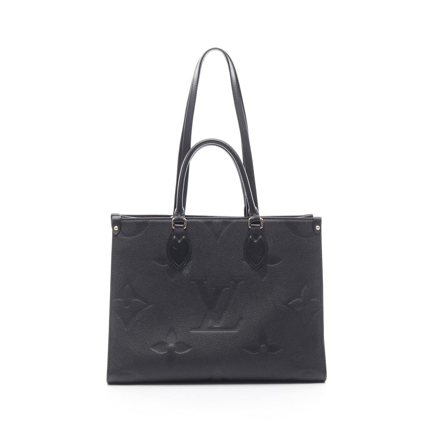 オンザゴーMM モノグラムアンプラント ノワール ショルダーバッグ トートバッグ レザー ブラック 2WAY ルイヴィトン バッグ LOUIS VUITTON