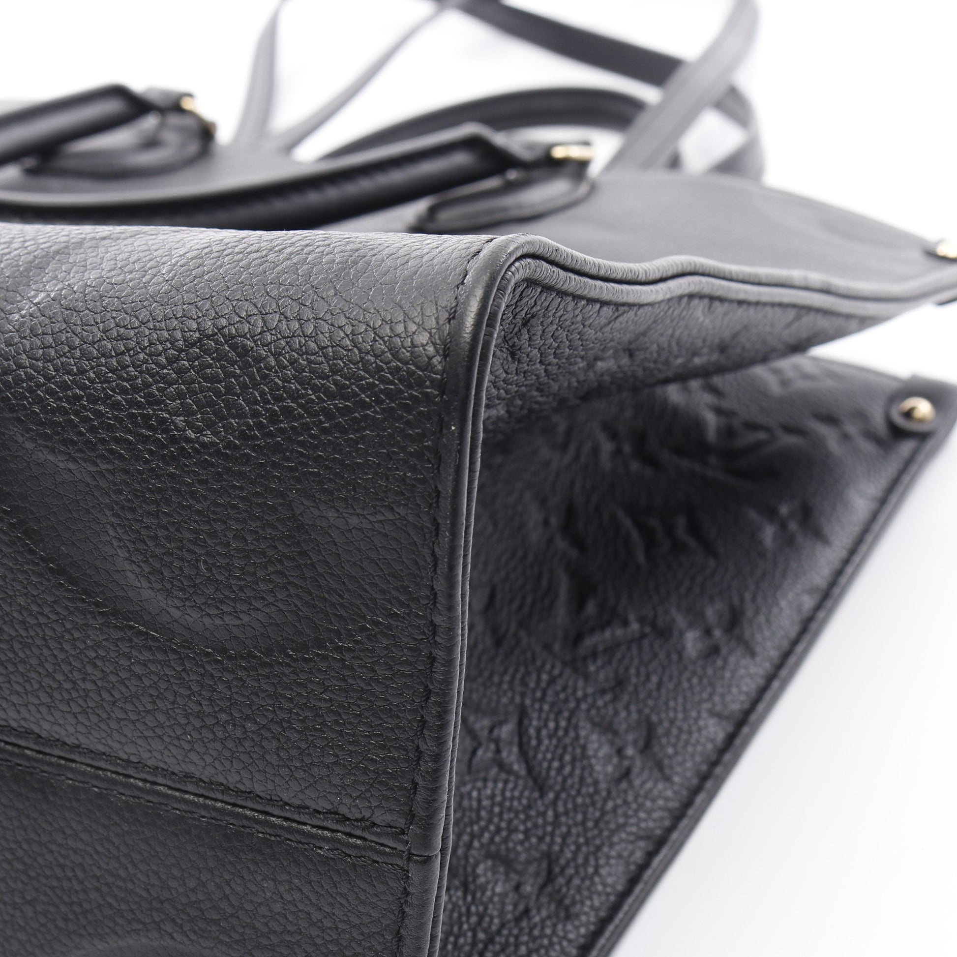 オンザゴーMM モノグラムアンプラント ノワール ショルダーバッグ トートバッグ レザー ブラック 2WAY ルイヴィトン バッグ LOUIS VUITTON