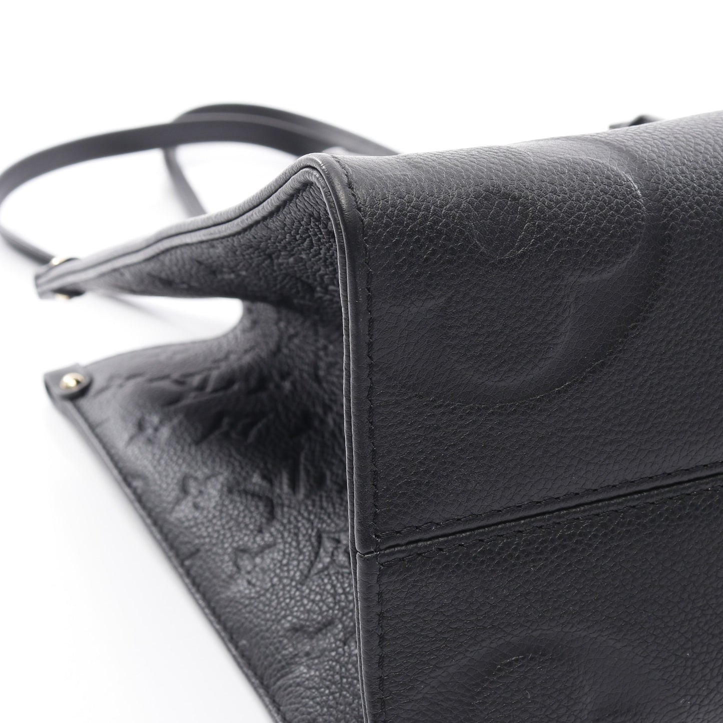 オンザゴーMM モノグラムアンプラント ノワール ショルダーバッグ トートバッグ レザー ブラック 2WAY ルイヴィトン バッグ LOUIS VUITTON