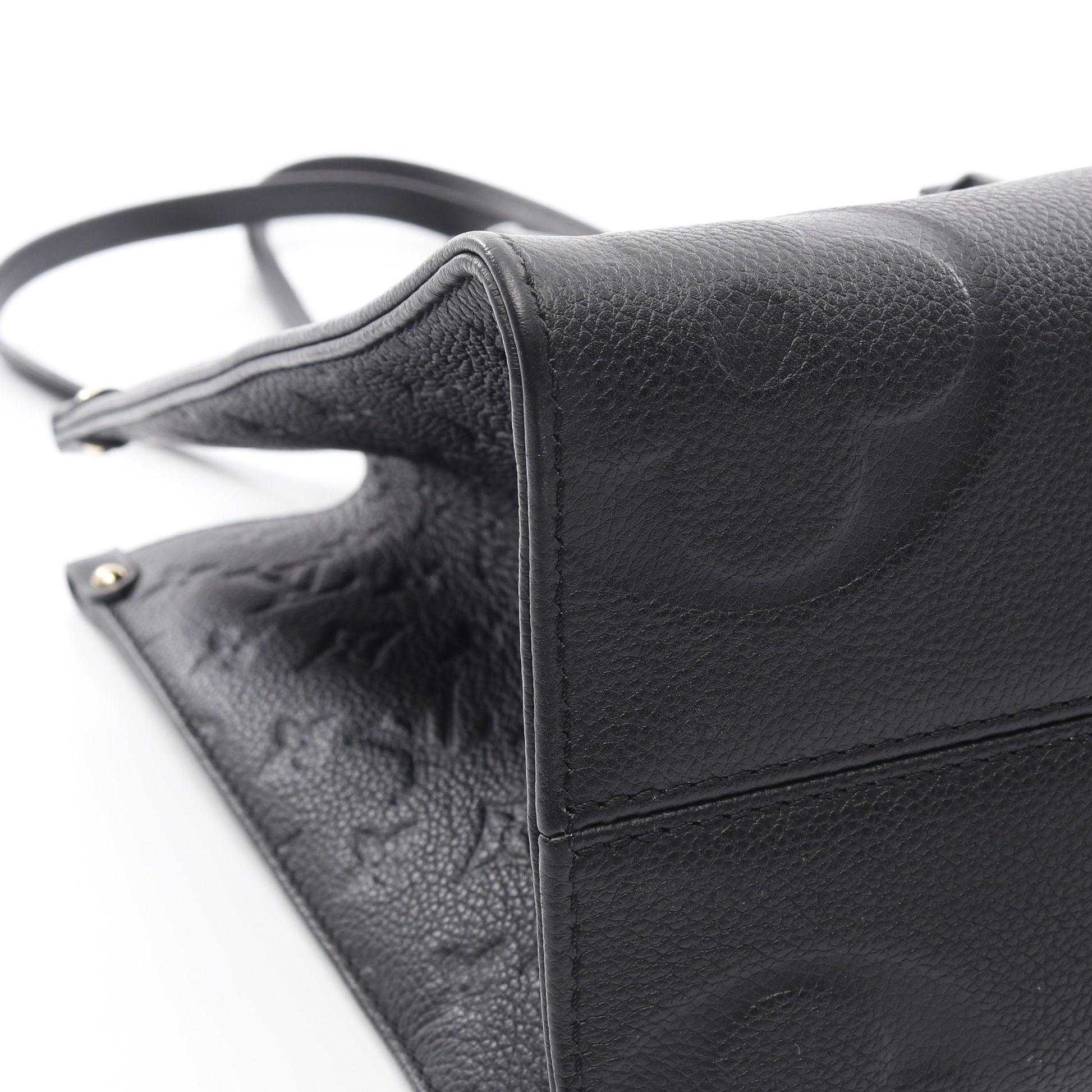 オンザゴーMM モノグラムアンプラント ノワール ショルダーバッグ トートバッグ レザー ブラック 2WAY ルイヴィトン バッグ LOUIS VUITTON