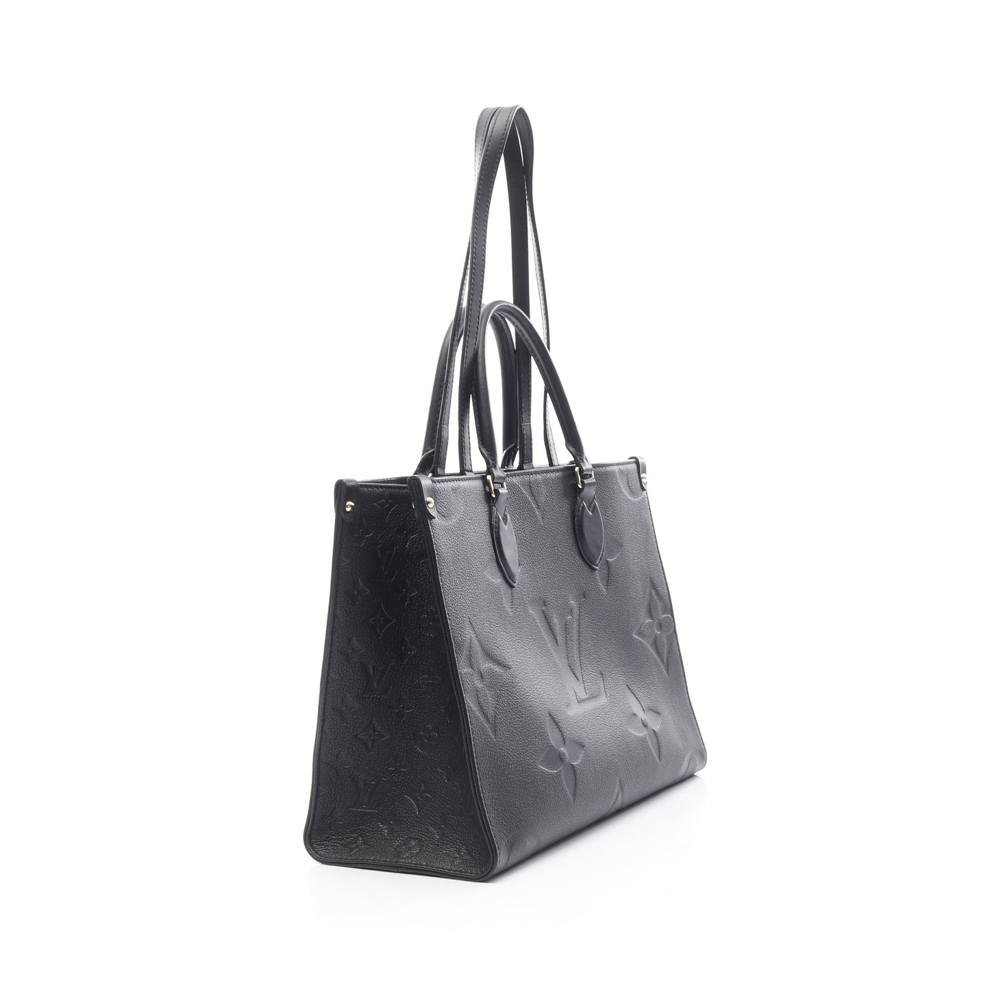 オンザゴーMM モノグラムアンプラント ノワール ショルダーバッグ トートバッグ レザー ブラック 2WAY ルイヴィトン バッグ LOUIS VUITTON