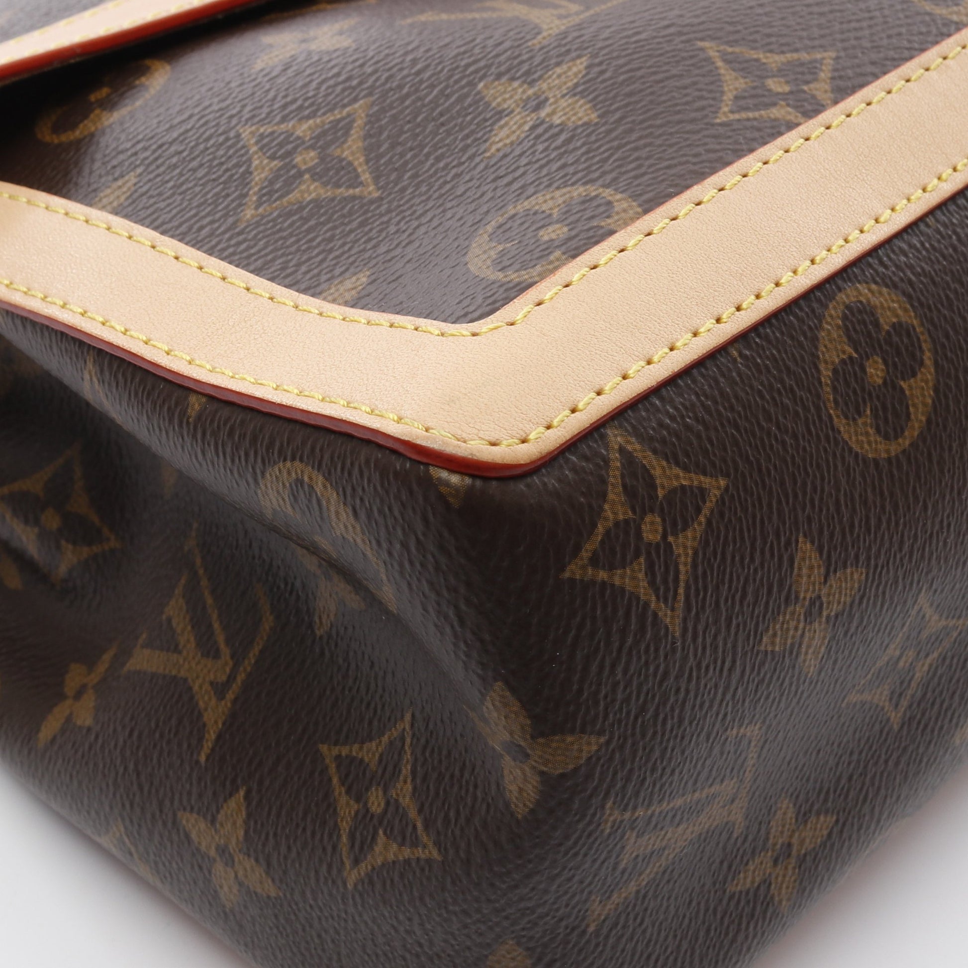 ドーフィーヌ ソフトGM モノグラム チェーンショルダーバッグ PVCレザー ブラウン 2WAY ルイヴィトン バッグ LOUIS VUITTON