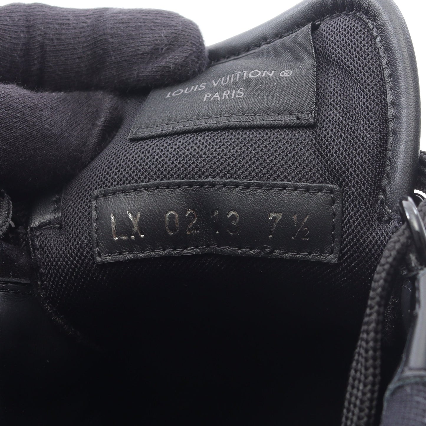 TRANAIRS UNIFORMS スニーカー スエード ブラック ルイヴィトン シューズ LOUIS VUITTON