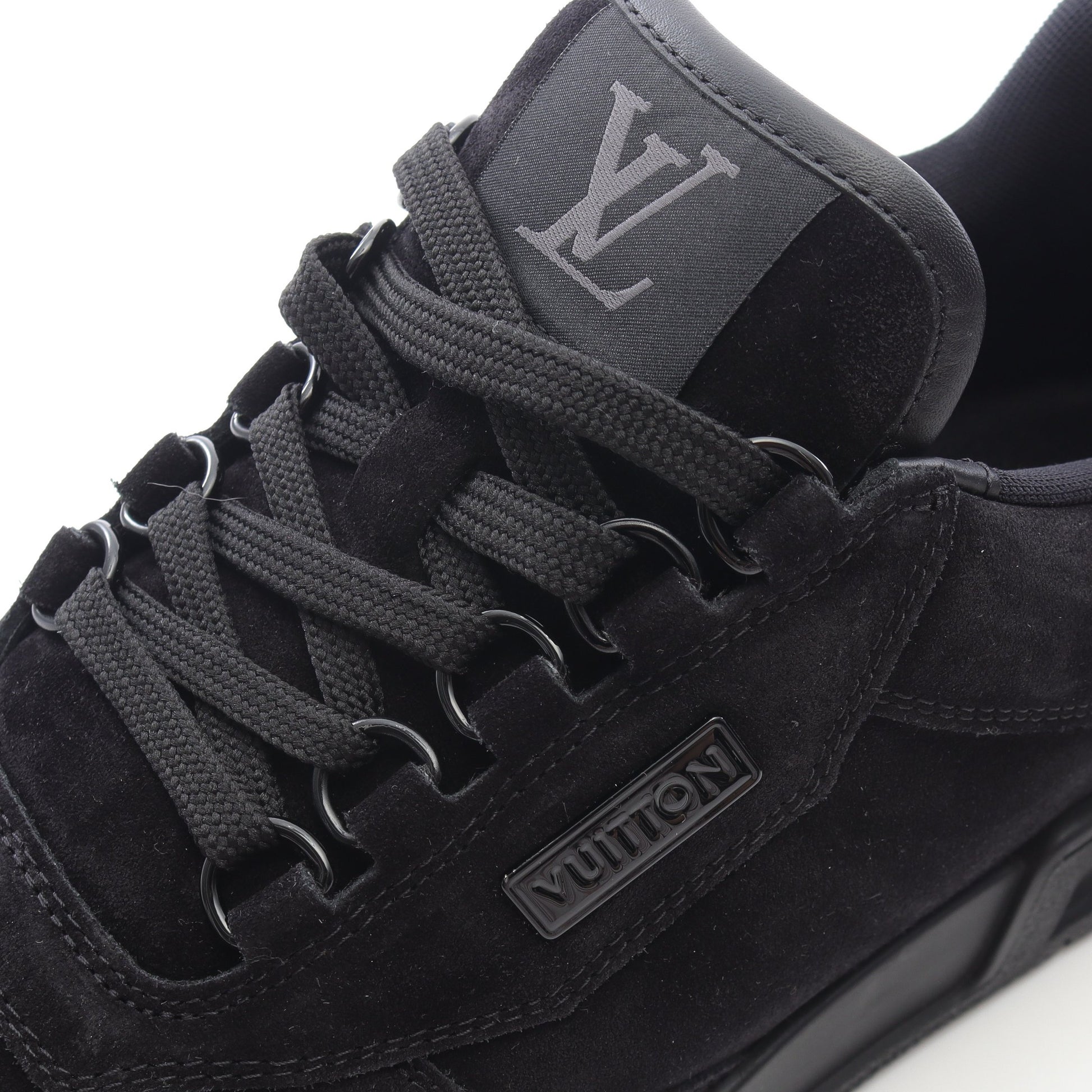 TRANAIRS UNIFORMS スニーカー スエード ブラック ルイヴィトン シューズ LOUIS VUITTON