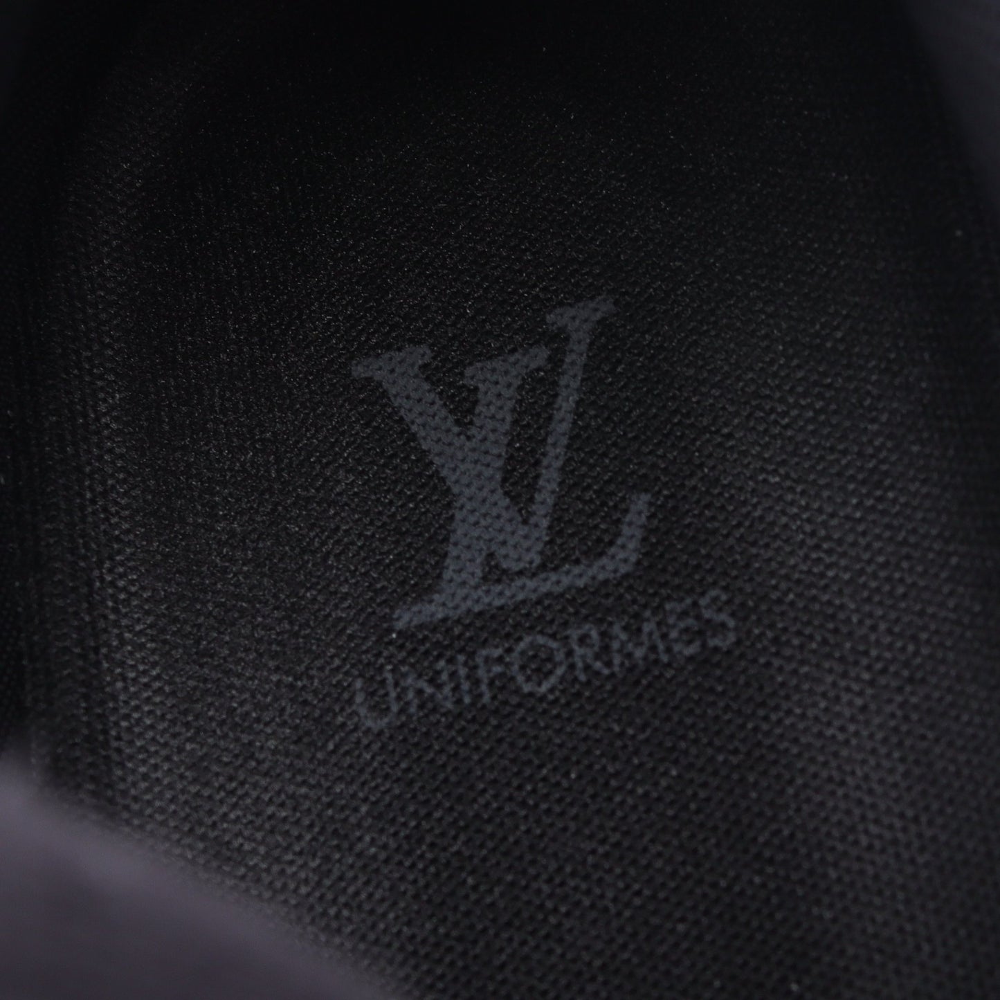 TRANAIRS UNIFORMS スニーカー スエード ブラック ルイヴィトン シューズ LOUIS VUITTON
