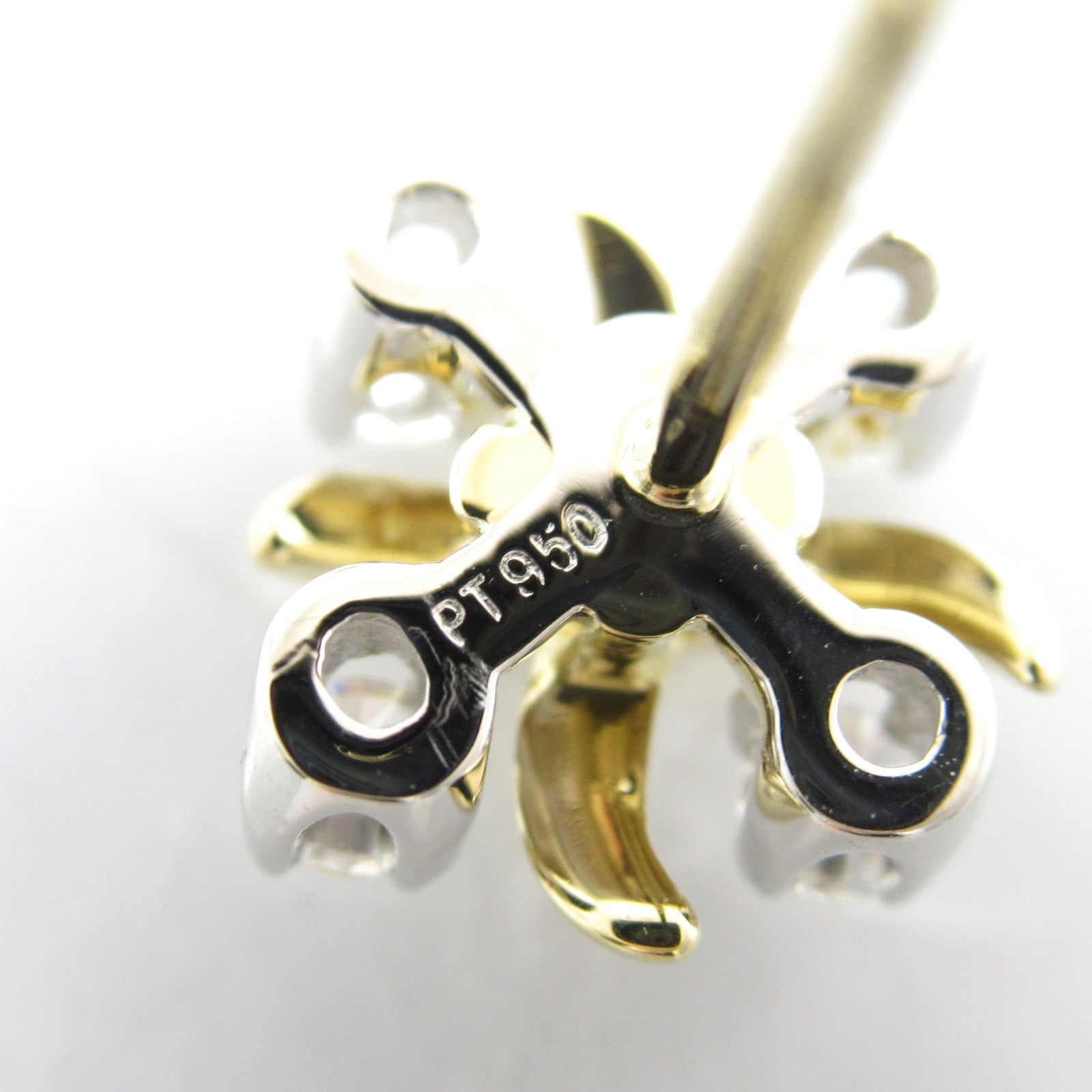 シュランバージェ ピアス ダイヤ ピアス K18（イエローゴールド） Pt950プラチナ ダイヤモンド クリア ティファニー アクセサリー TIFFANY & Co.