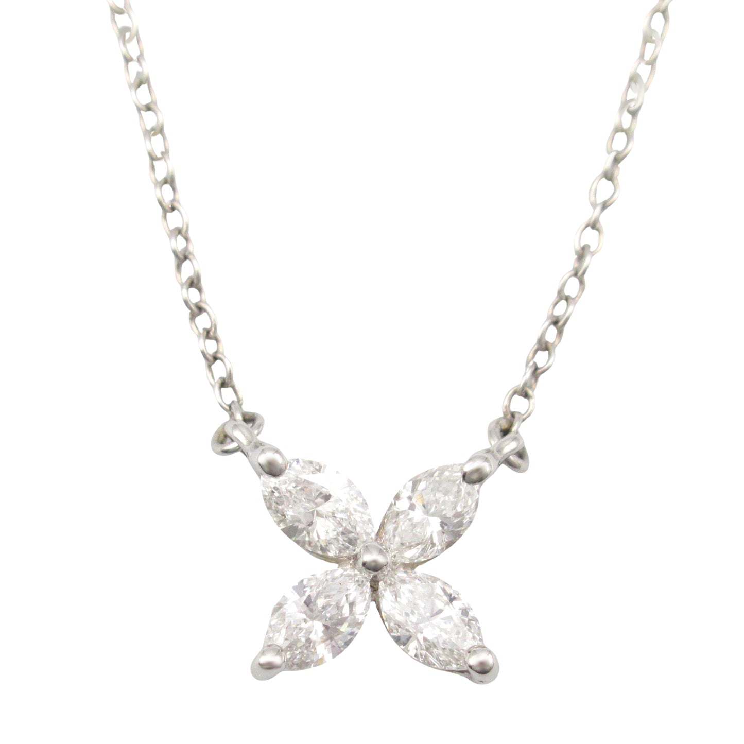ビクトリア スモール ネックレス ネックレス Pt950プラチナ ダイヤモンド クリア ティファニー アクセサリー TIFFANY & Co.