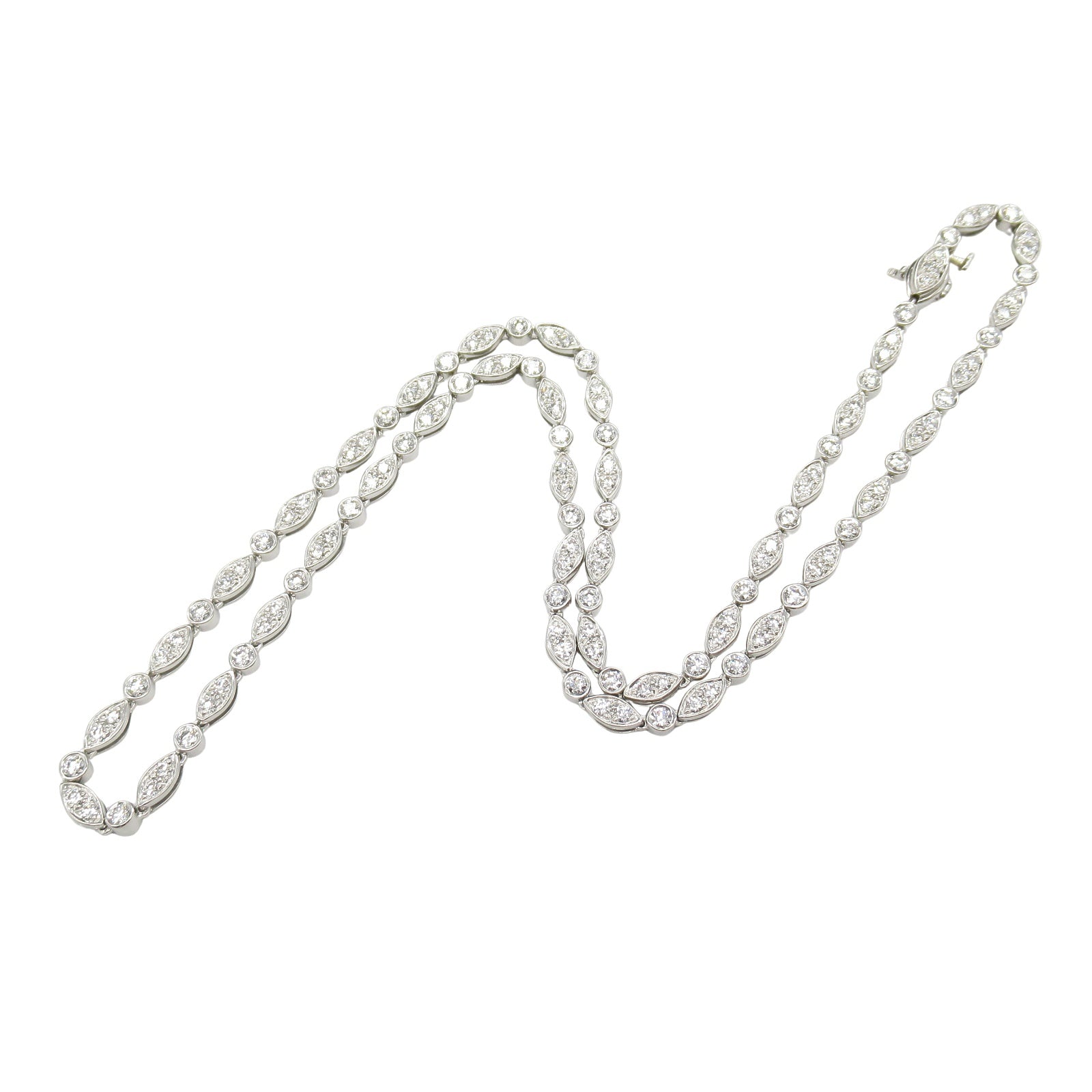 スウィング ダイヤ ネックレス ネックレス Pt950プラチナ ダイヤモンド クリア ティファニー アクセサリー TIFFANY & Co.