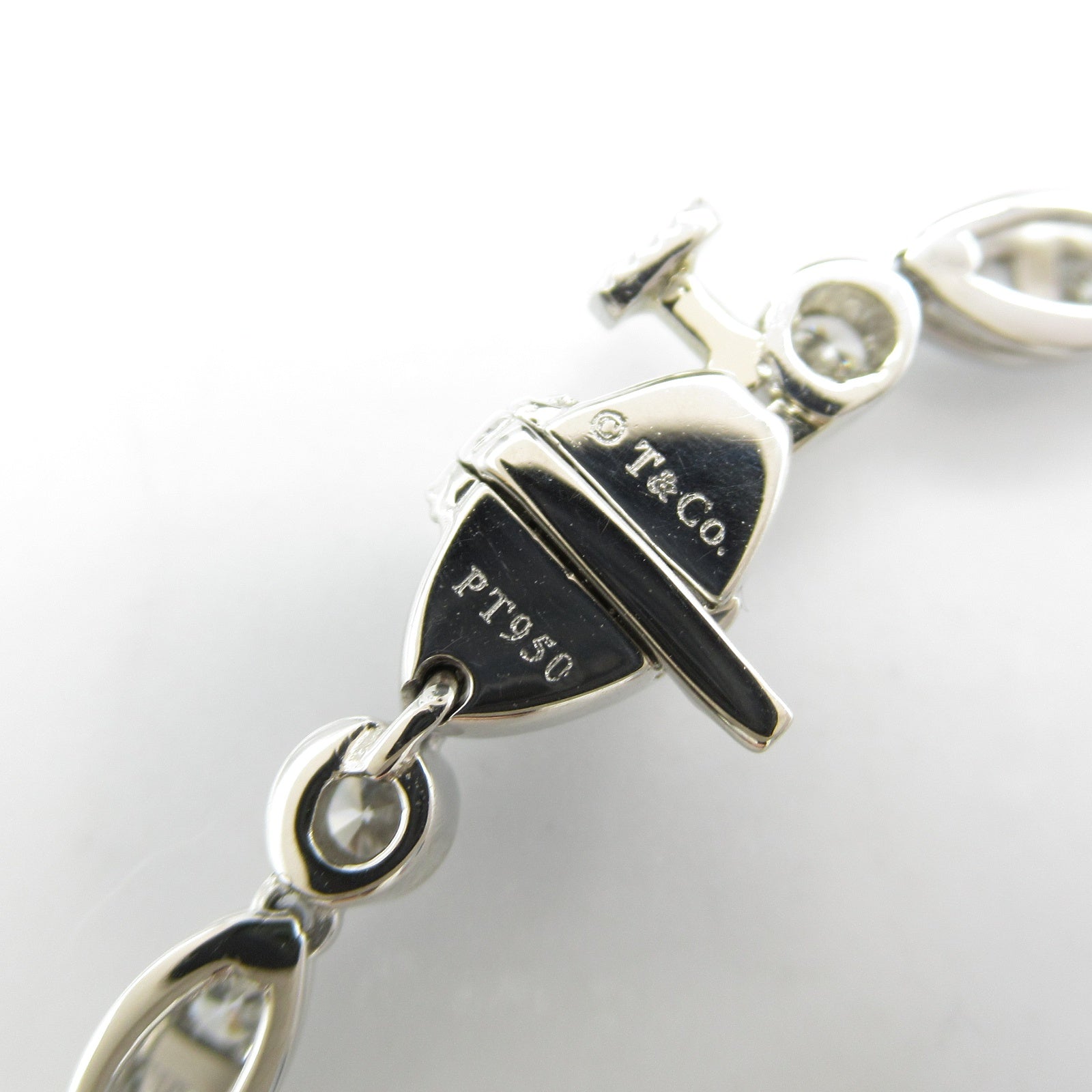 スウィング ダイヤ ネックレス ネックレス Pt950プラチナ ダイヤモンド クリア ティファニー アクセサリー TIFFANY & Co.
