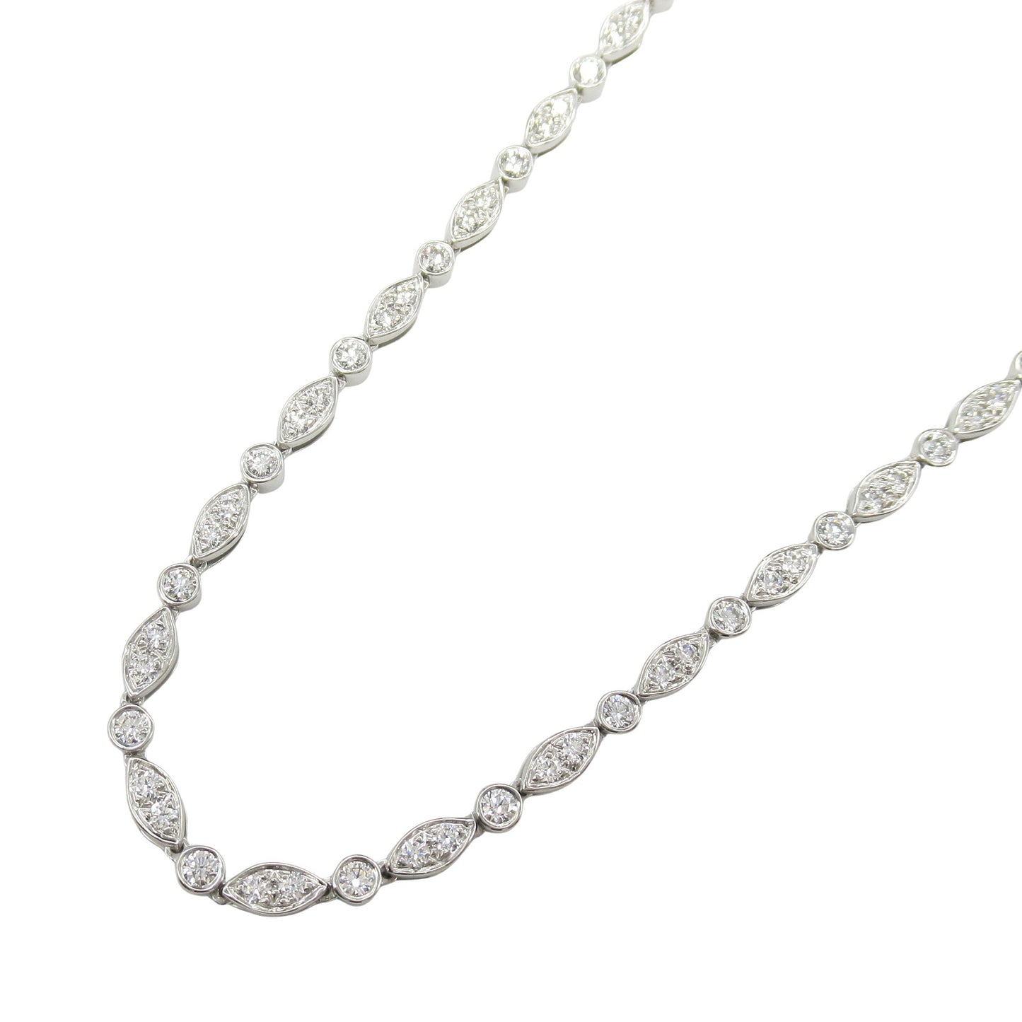 スウィング ダイヤ ネックレス ネックレス Pt950プラチナ ダイヤモンド クリア ティファニー アクセサリー TIFFANY & Co.