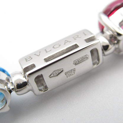 アレグラ ネックレス ダイヤ シトリン ペリドット マ ネックレス K18WG（ホワイトゴールド） ダイヤモンド シトリン/ペリドット/ガーネット/ブルートパーズ マルチカラー クリア ブルガリ アクセサリー BVLGARI