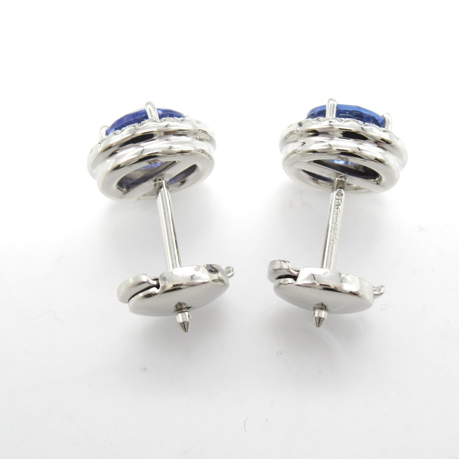 ソレスト ピアス タンザナイト ダイヤ ピアス Pt950プラチナ ダイヤモンド タンザナイト ブルー クリア ティファニー アクセサリー TIFFANY & Co.