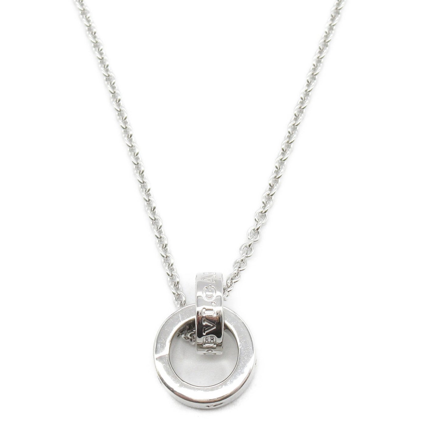 ブルガリブルガリネックレス 5PD ネックレス K18WG（ホワイトゴールド） ダイヤモンド クリア ブルガリ アクセサリー BVLGARI