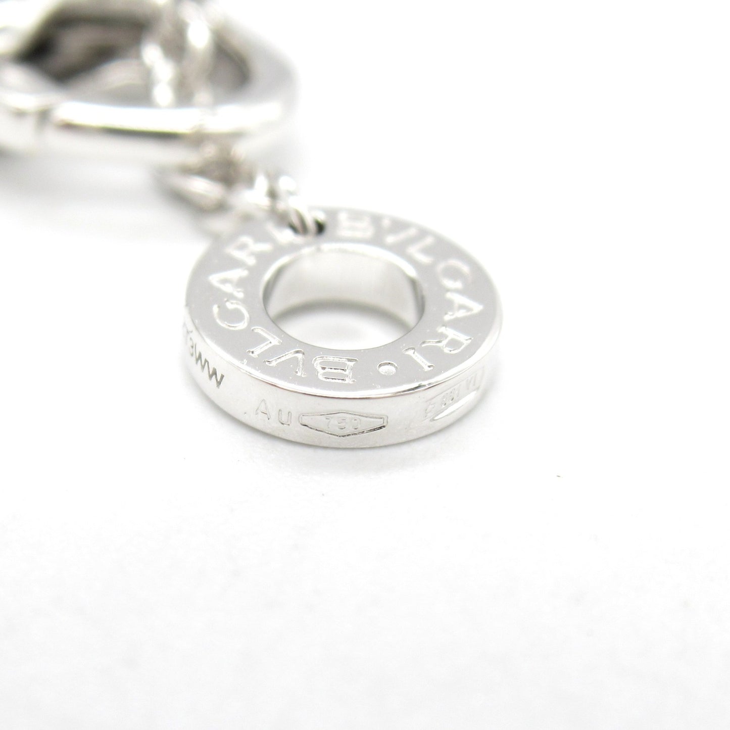 ブルガリブルガリネックレス 5PD ネックレス K18WG（ホワイトゴールド） ダイヤモンド クリア ブルガリ アクセサリー BVLGARI