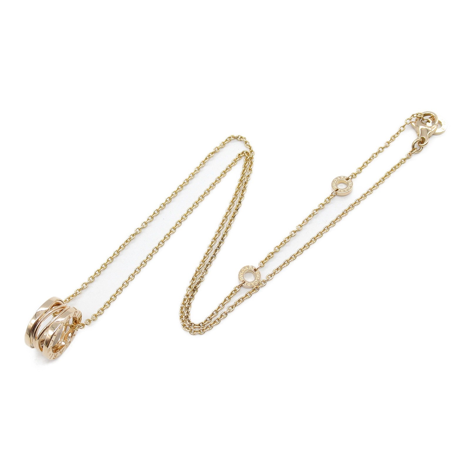 B-zero1 ビーゼロワン レジェンド ネックレス ネックレス K18PG（ピンクゴールド） ゴールド ブルガリ アクセサリー BVLGARI