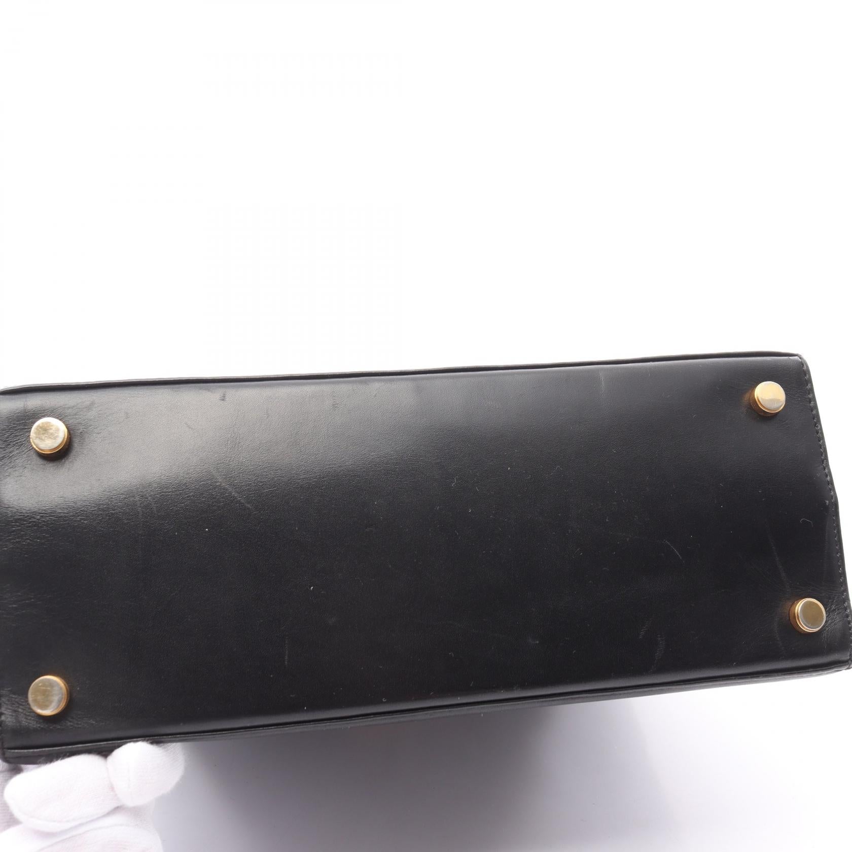 極美品 サルヴァトーレフェラガモ レザーパンプス ヴァラ リボン 黒 23 箱 極美品】サルヴァトーレ・フェラガモ ヴァラ リボン パンプス リザード