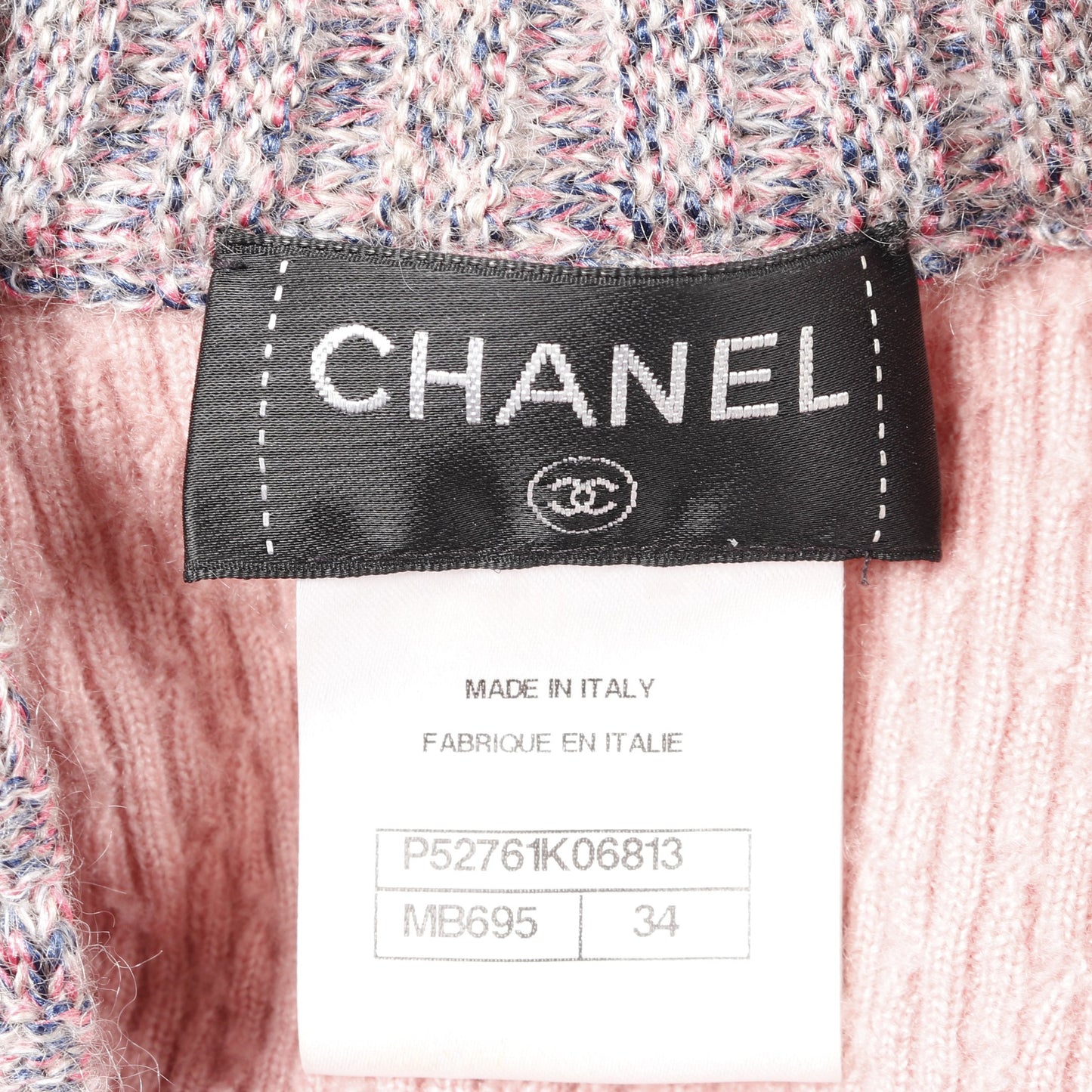 カメリアボタン ニットワンピース シルク カシミヤ ピンク ブルー グレー シャネル ワンピース CHANEL