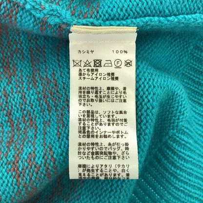 カーディガン カーディガン カシミヤ ブルー エルメス トップス HERMES