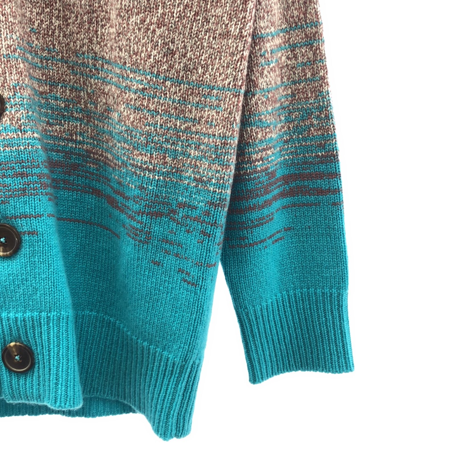 カーディガン カーディガン カシミヤ ブルー エルメス – RECLO