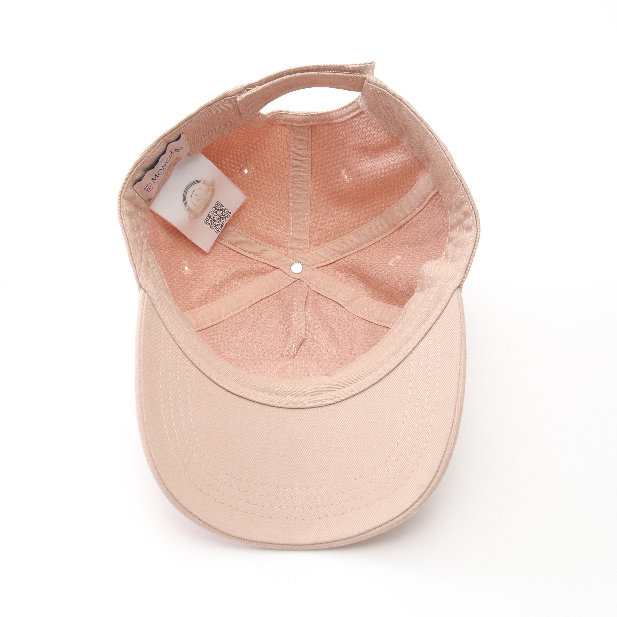 BERRETTO BASEBALL キャップ キャンバス ピンクベージュ モンクレール