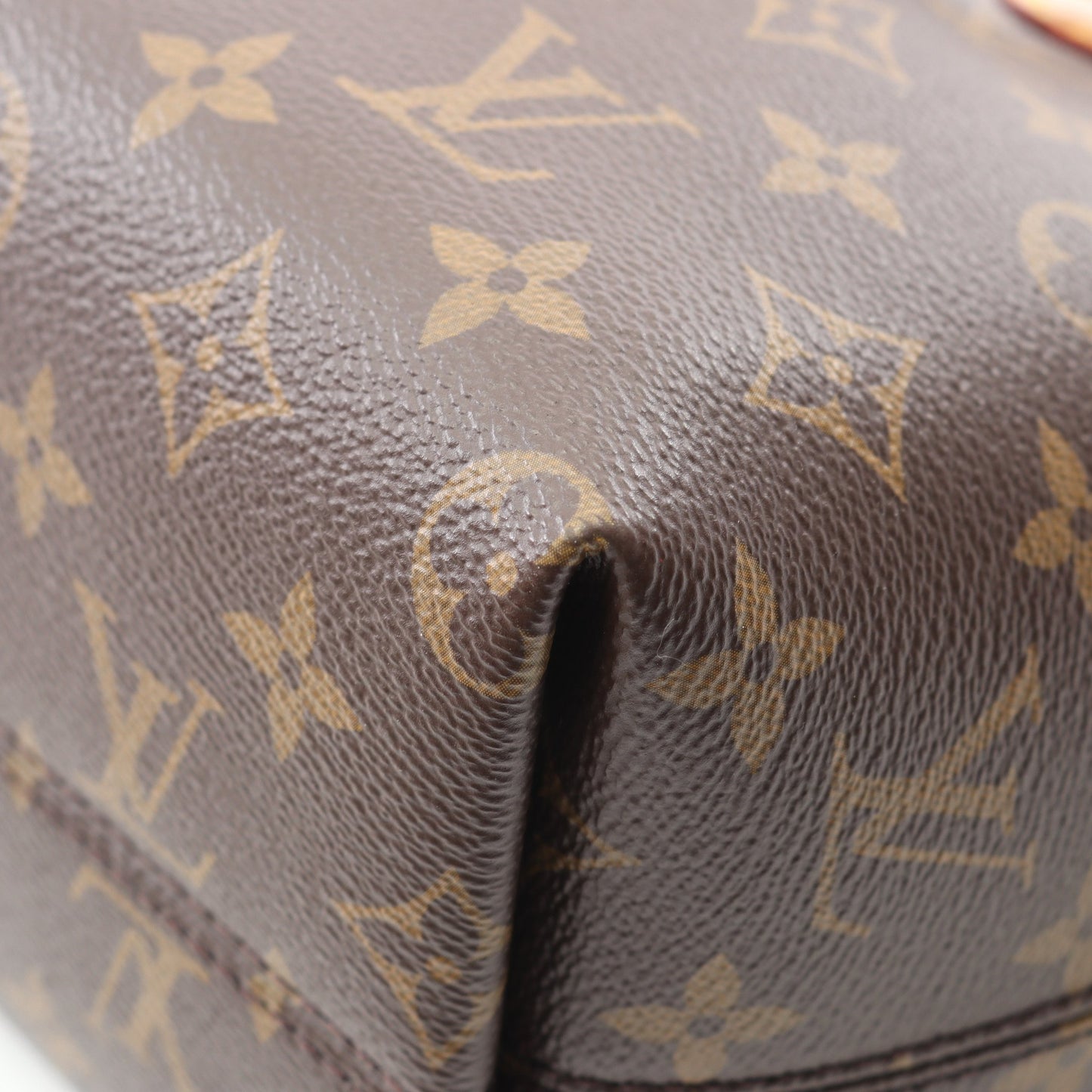 ボエシ NM PM モノグラム ハンドバッグ PVC レザー ブラウン 2WAY ルイヴィトン バッグ LOUIS VUITTON