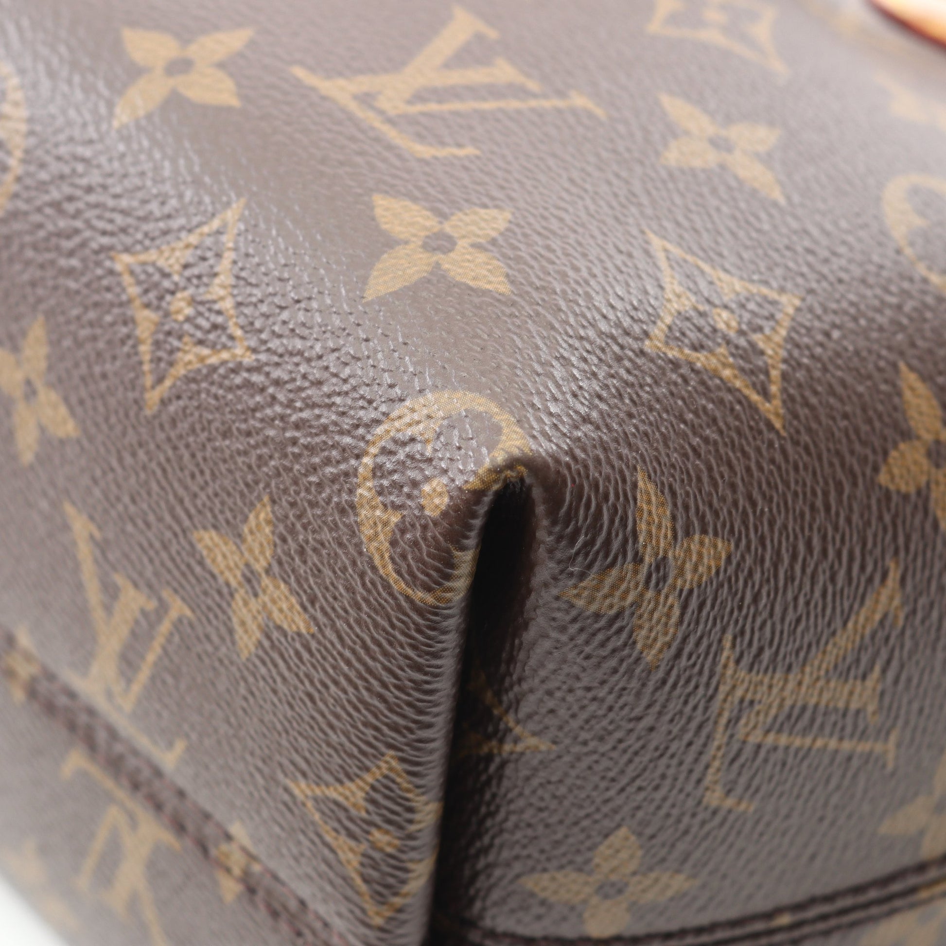 ボエシ NM PM モノグラム ハンドバッグ PVC レザー ブラウン 2WAY ルイヴィトン バッグ LOUIS VUITTON