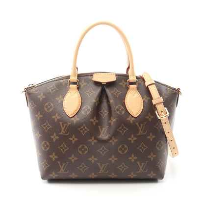 ボエシ NM PM モノグラム ハンドバッグ PVC レザー ブラウン 2WAY ルイヴィトン バッグ LOUIS VUITTON