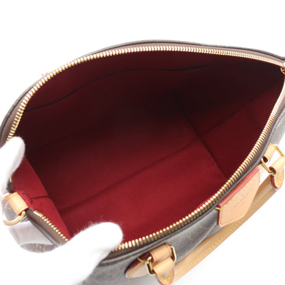 ボエシ NM PM モノグラム ハンドバッグ PVC レザー ブラウン 2WAY ルイヴィトン バッグ LOUIS VUITTON