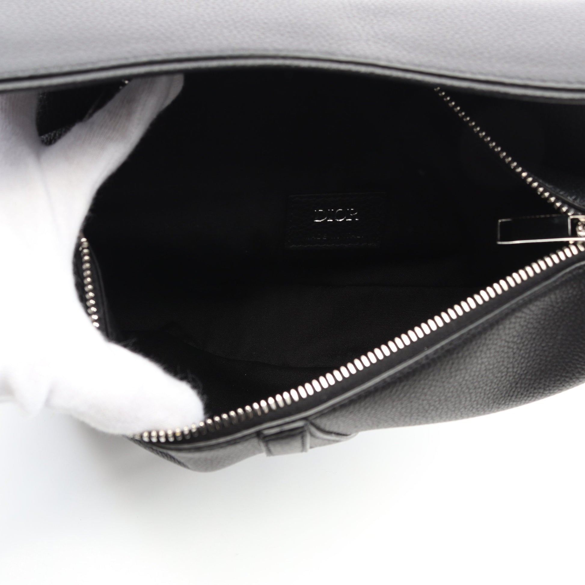 Dior HOMME × 1017 ALYX 9SM SADDLE サドル ボディバッグ レザー ブラック バッグ Dior HOMME