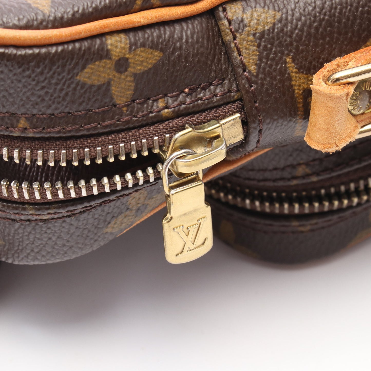 アマゾン モノグラム ショルダーバッグ PVC レザー ブラウン ルイヴィトン バッグ LOUIS VUITTON