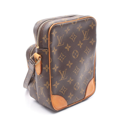 アマゾン モノグラム ショルダーバッグ PVC レザー ブラウン ルイヴィトン バッグ LOUIS VUITTON