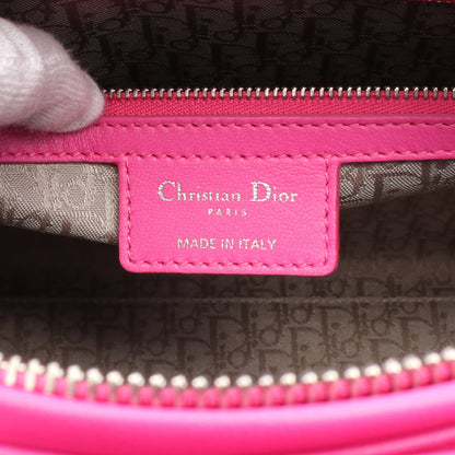 レディディオール ラージ ハンドバッグ レザー ピンク 2WAY クリスチャンディオール バッグ Christian Dior