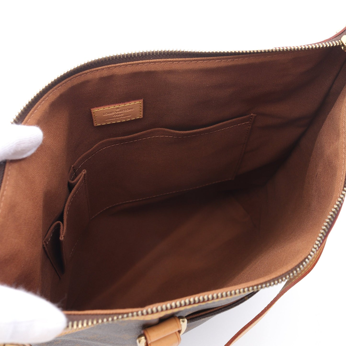 オデオンGM モノグラム ハンドバッグ PVC レザー ブラウン 2WAY ルイヴィトン バッグ LOUIS VUITTON