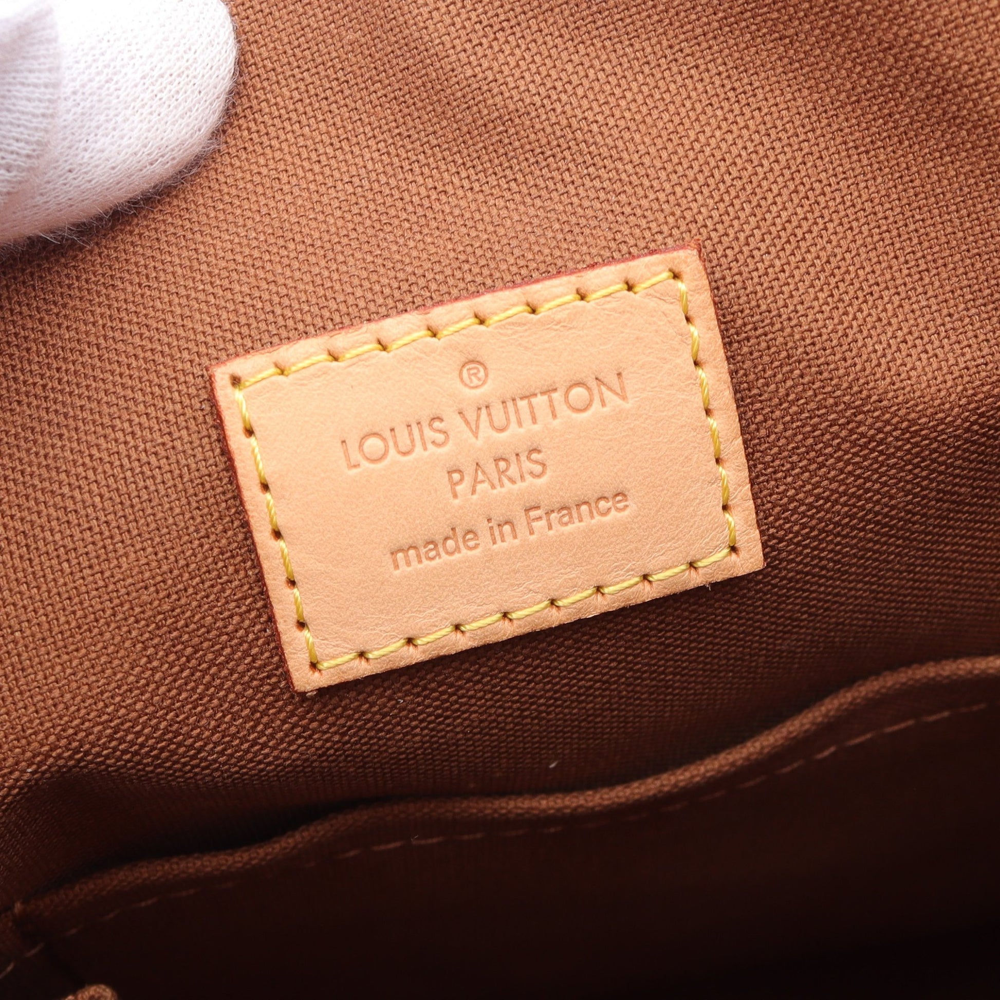 オデオンGM モノグラム ハンドバッグ PVC レザー ブラウン 2WAY ルイヴィトン バッグ LOUIS VUITTON
