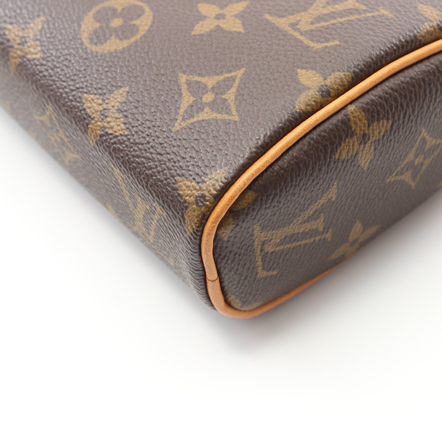 ソナチネ モノグラム ハンドバッグ PVC レザー ブラウン ルイヴィトン バッグ LOUIS VUITTON