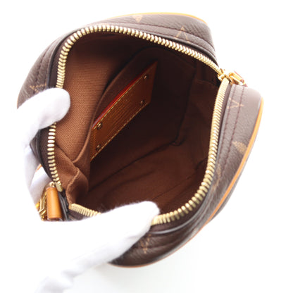 ダヌーブ モノグラム ハンドバッグ PVC レザー ブラウン 2WAY ルイヴィトン バッグ LOUIS VUITTON