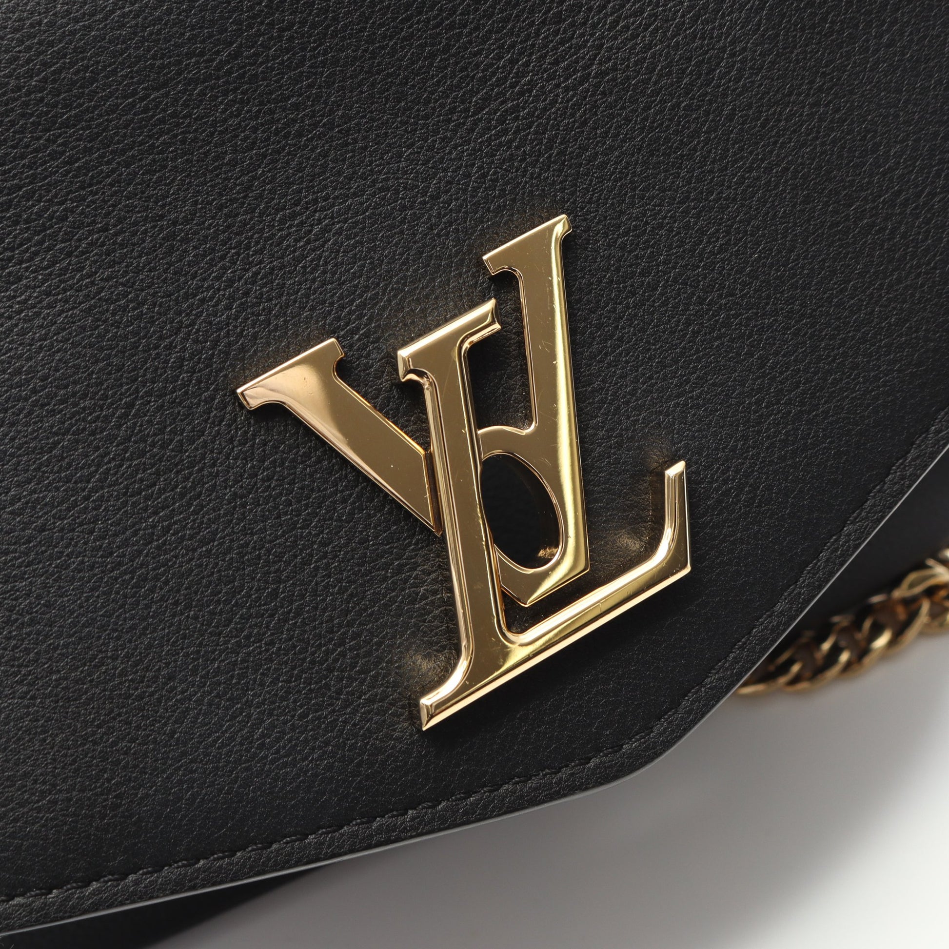 オックスフォード ロックミー ハンドバッグ レザー ブラック 2WAY ルイヴィトン バッグ LOUIS VUITTON
