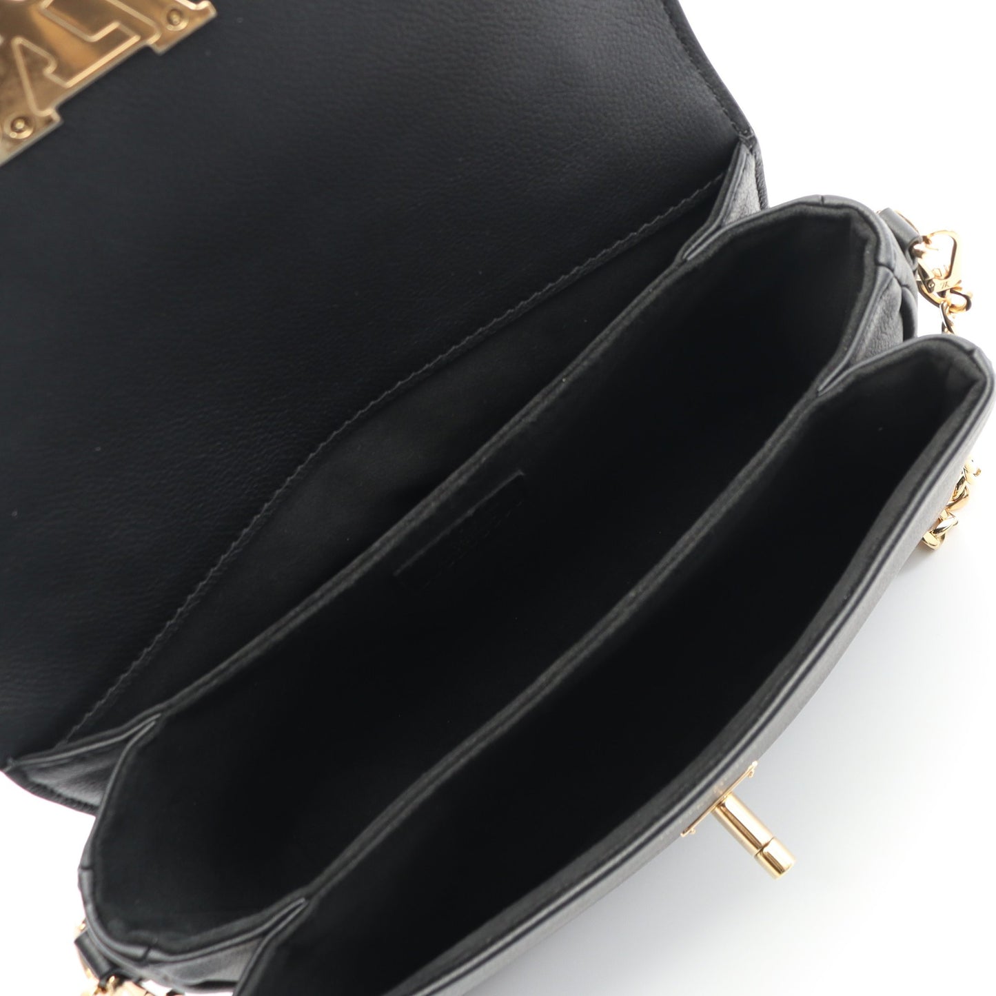 オックスフォード ロックミー ハンドバッグ レザー ブラック 2WAY ルイヴィトン バッグ LOUIS VUITTON