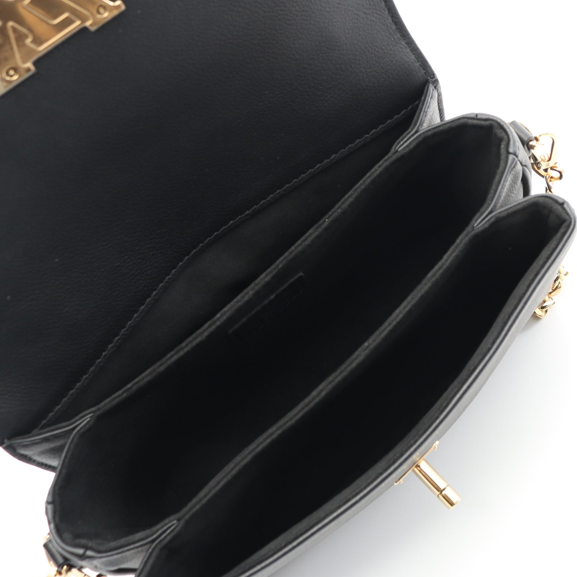 オックスフォード ロックミー ハンドバッグ レザー ブラック 2WAY ルイヴィトン バッグ LOUIS VUITTON
